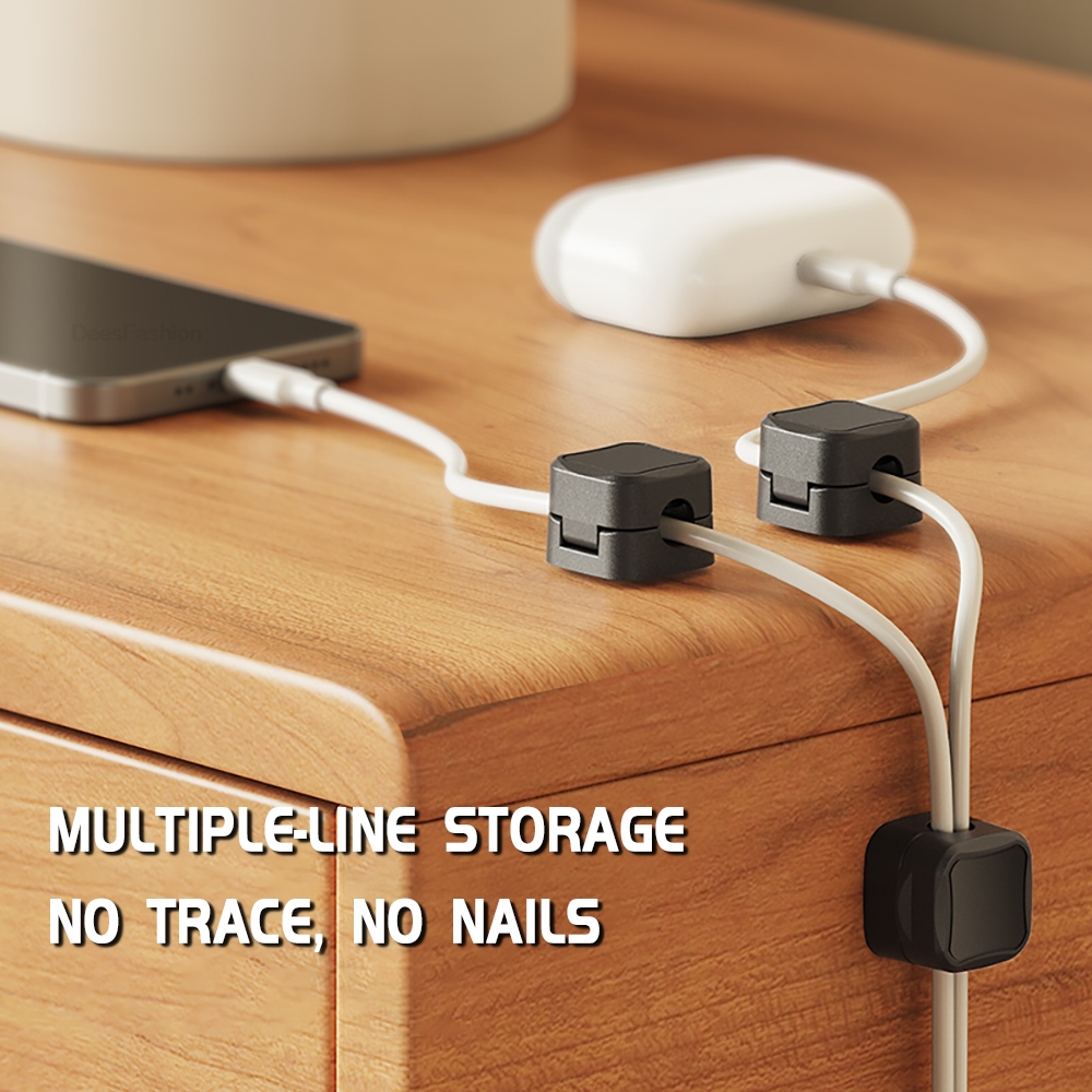 1/6/12pcs Magnetic Cable Clip  - Cable Organizer Magnetic のレビューと価格