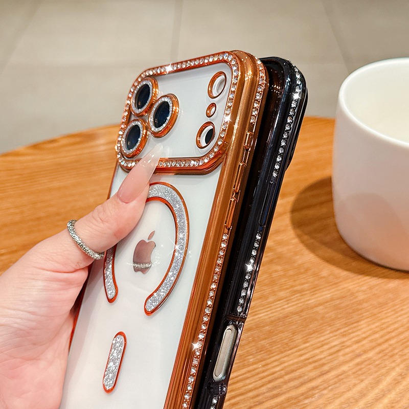 Luxury Bling Crystal Lens Film - Magsafe Wireless Charger のレビューと価格