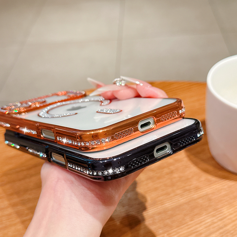 Luxury Bling Crystal Lens Film - Magsafe Wireless Charger のレビューと価格