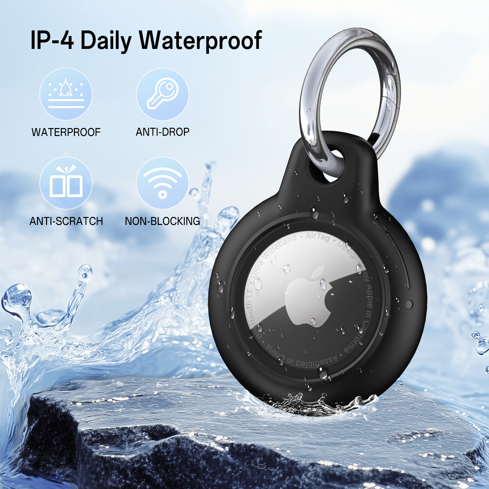 For Apple Air tag Case IP4 Dai - Airtag Holder Case のレビューと価格