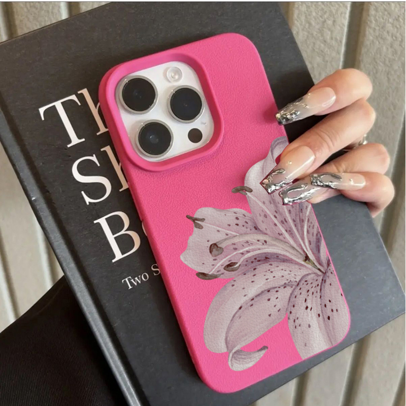 Purple Lily Flower Phone Case  - Phone Accessories Kiosk のレビューと価格