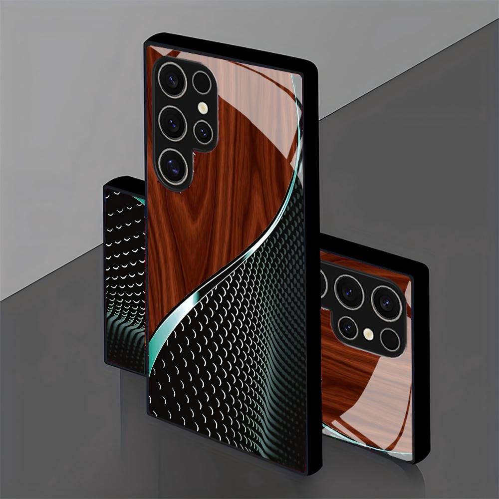 Creative Honeycomb Wood Patter - Phone Accessories Samsung のレビューと価格