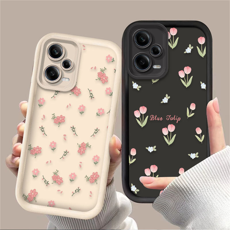 Retro Tulip Flower Phone Case  - Xiaomi Phone Accessories のレビューと価格