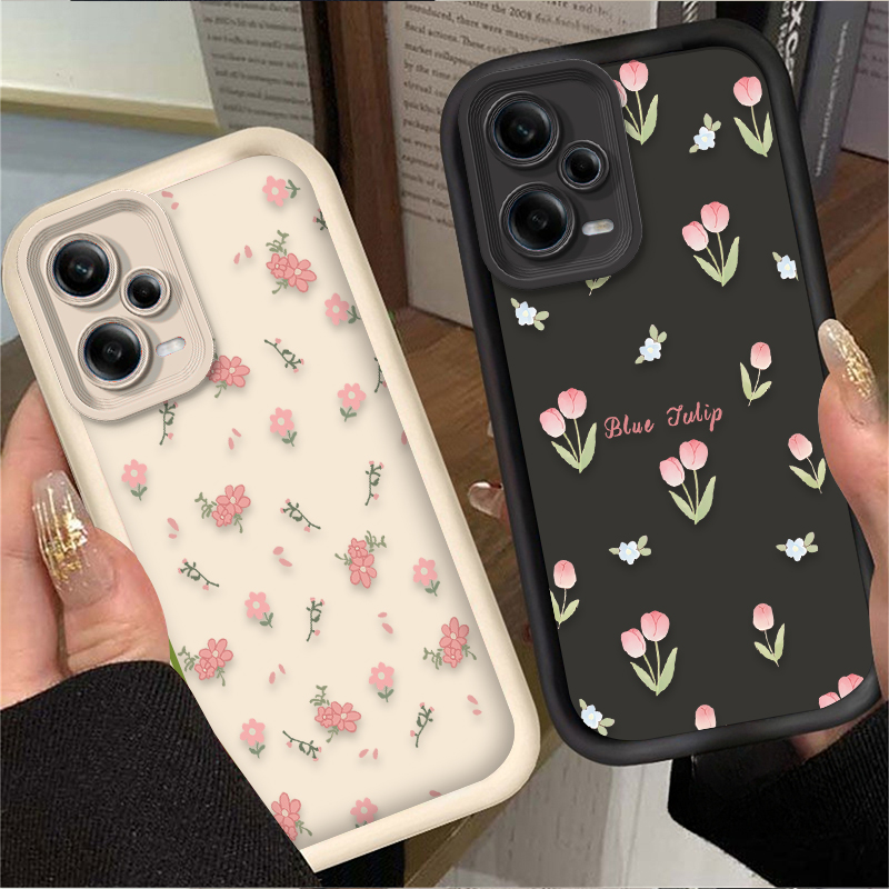 Retro Tulip Flower Phone Case  - Xiaomi Phone Accessories のレビューと価格