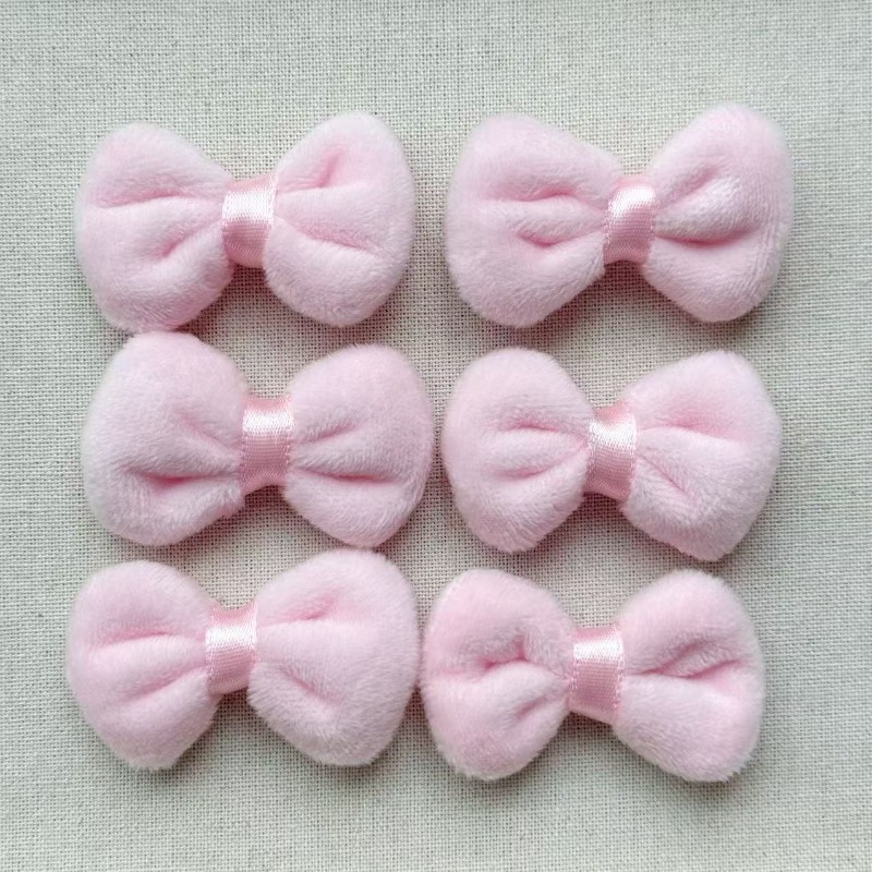 10pcs Pink Plush Bow Fabric Su - Phone Accessories Wholesale In China のレビューと価格
