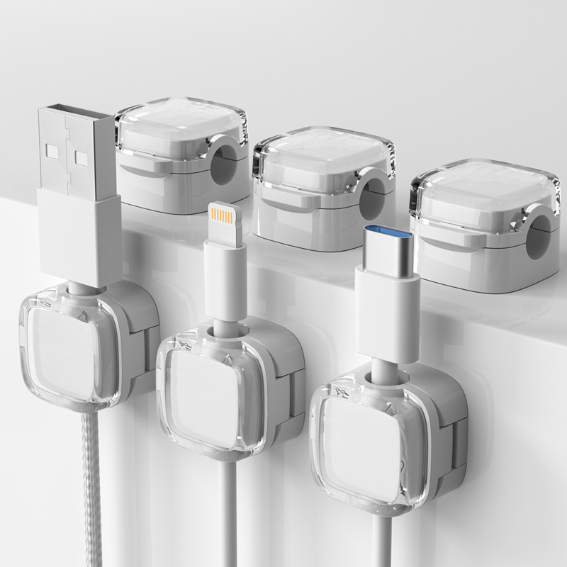 3-Pack Colorful Magnetic Cable - Cable Organizer Magnetic のレビューと価格