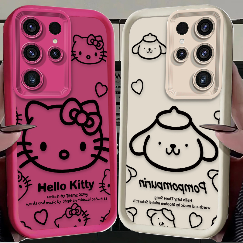 Sanrio Hello Kitty Pompom Puri - Phone Accessories Samsung のレビューと価格