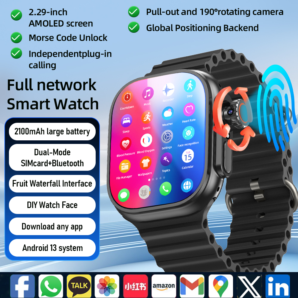DW200 Smartwatch Men WIFI Touc - Sim Card Tool のレビューと価格
