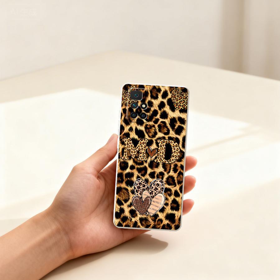 Leopard Letter Hearts Bow Case - Xiaomi Phone Accessories のレビューと価格