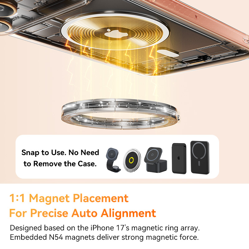 Baseus Magnetic Case For iPhon - Magsafe Wireless Charger のレビューと価格
