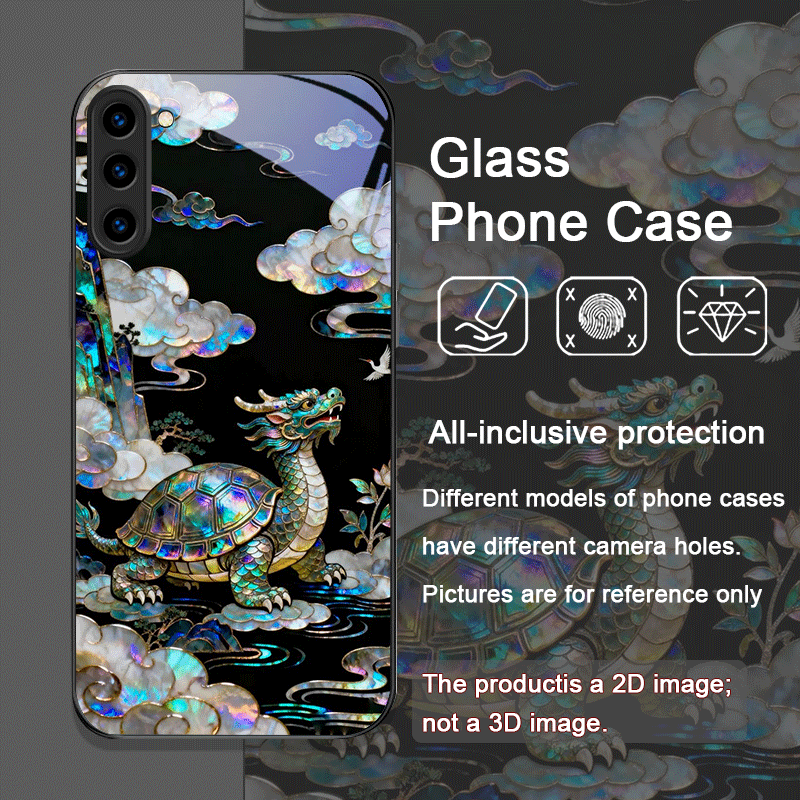 Stylish Tiger Dragon Marble Te - Phone Accessories Samsung のレビューと価格