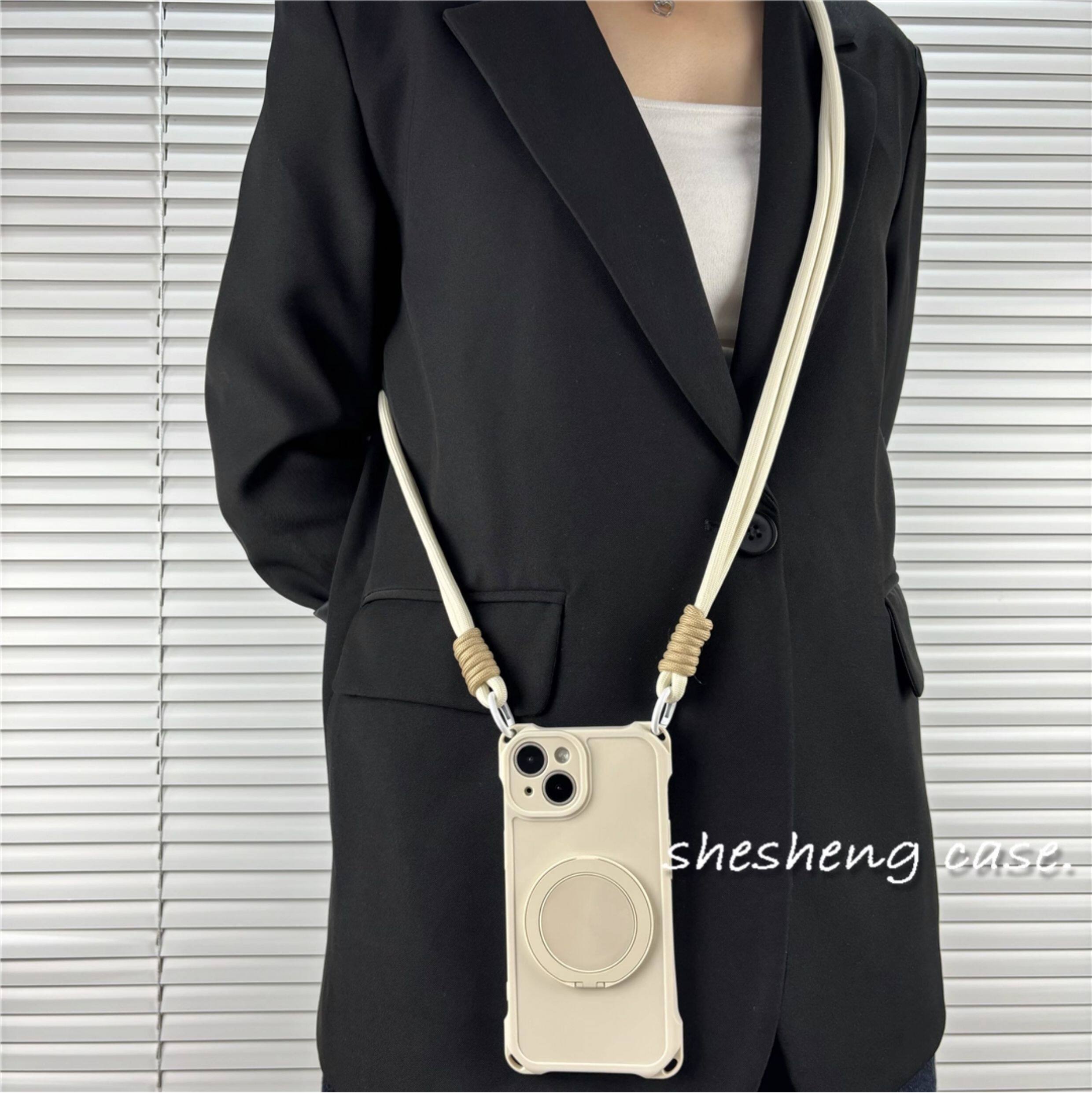 Crossbody Lanyard Phone Case F - Phone Ring Holder のレビューと価格