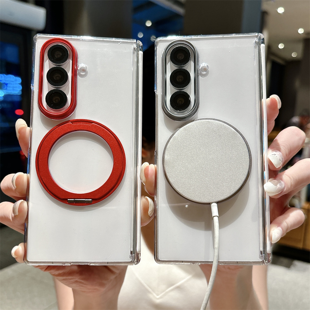 Magnetic Wireless Charging Pho - Phone Kickstand Ring のレビューと価格