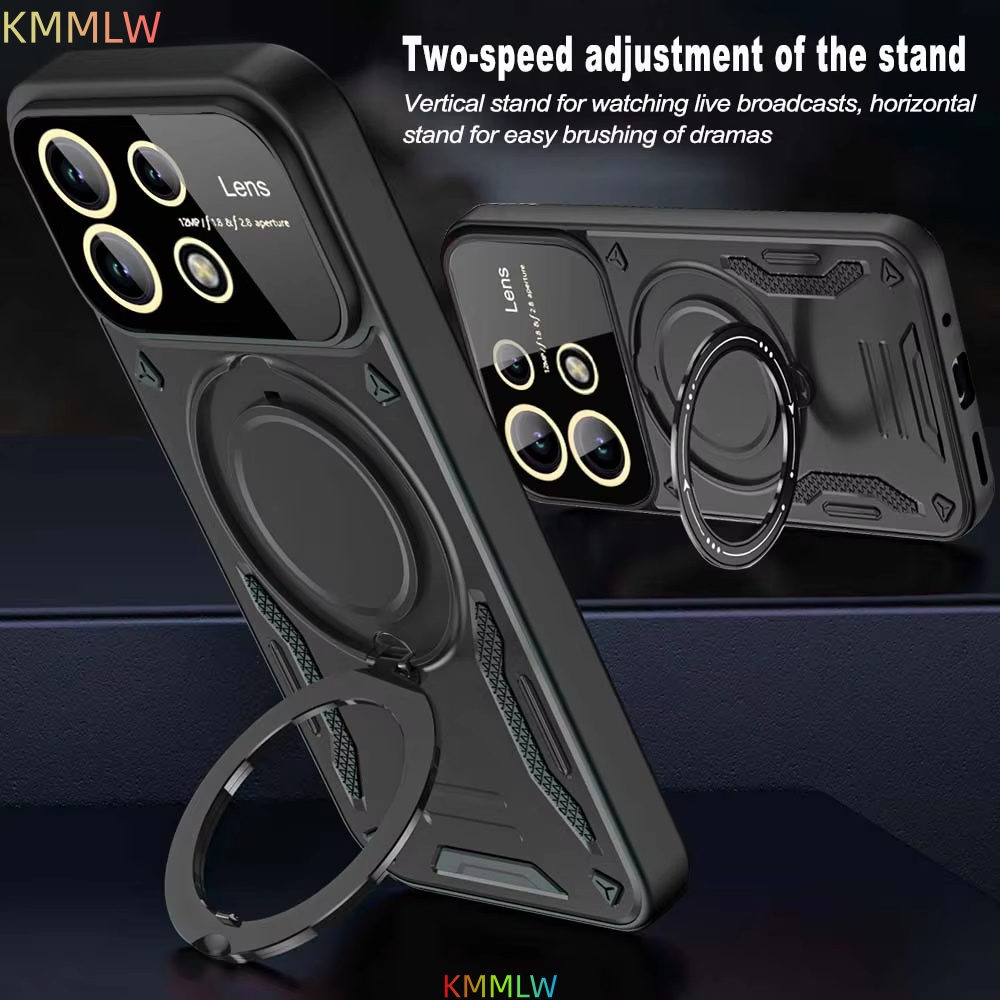 Shockproof Armor Case for Redm - Phone Kickstand Ring のレビューと価格