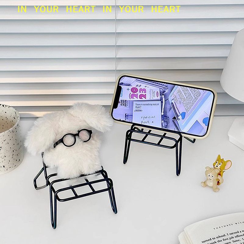Small Chair Design Iron Mobile - Phone Accessories Rack のレビューと価格