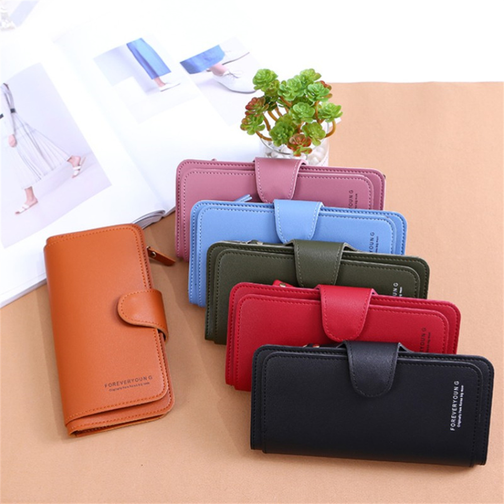 Fashion Women Leather Wallet L - Phone Accessories Wholesale In China のレビューと価格