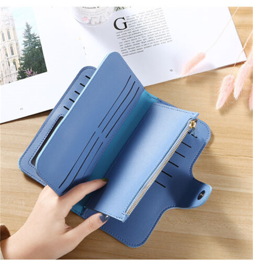 Fashion Women Leather Wallet L - Phone Accessories Wholesale In China のレビューと価格