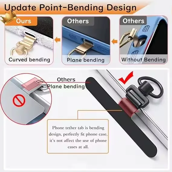 360 Rotating Phone Lanyard Cli - Phone Ring Holder のレビューと価格