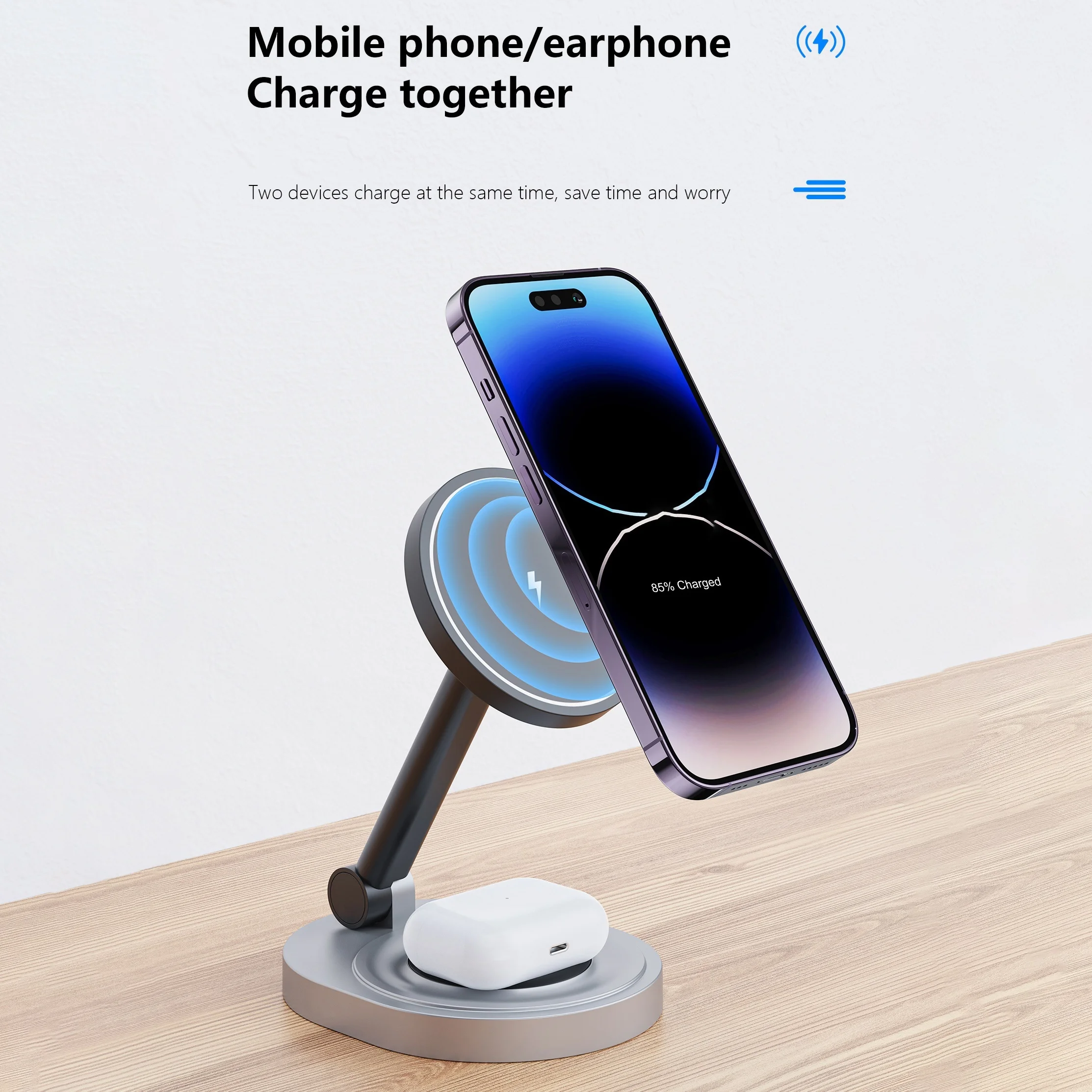2 In 1 Magnetic Wireless Charg - Cable Organizer Magnetic のレビューと価格