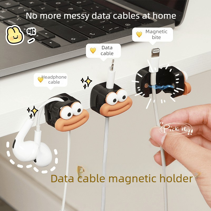 1/5/10pcs Magnetic Cable Clips - Cable Organizer Magnetic のレビューと価格
