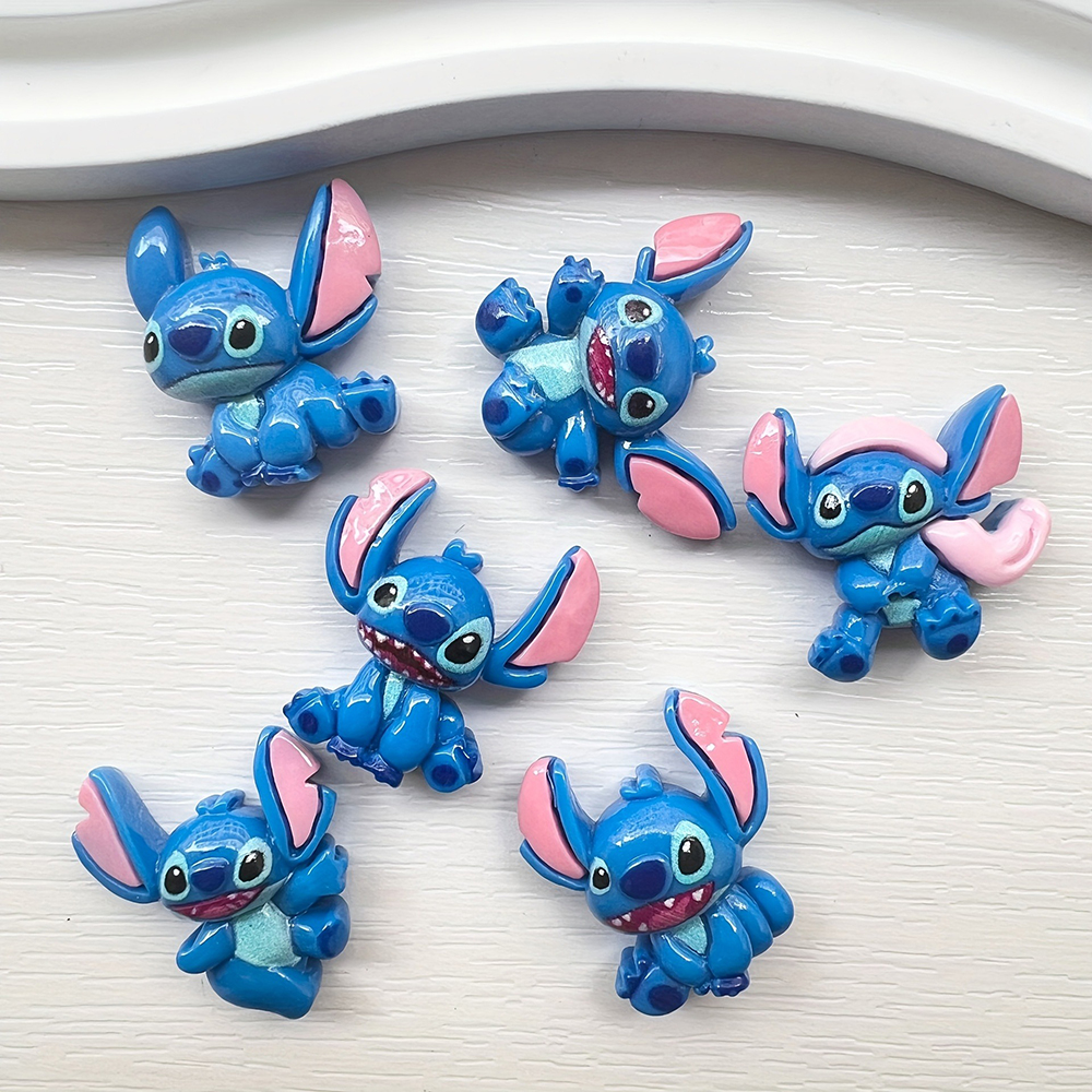 6pcs/lot Stitch Resin Hair Cli - Phone Accessories Wholesale In China のレビューと価格
