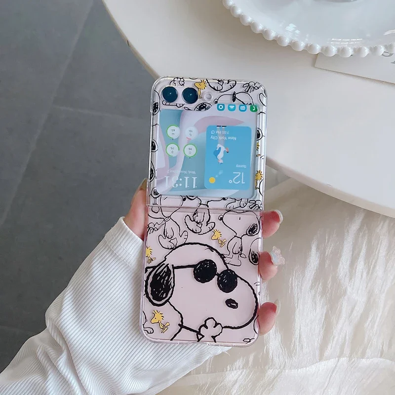 Cute Cartoon Snoopy Charlie Br - Phone Accessories Samsung のレビューと価格