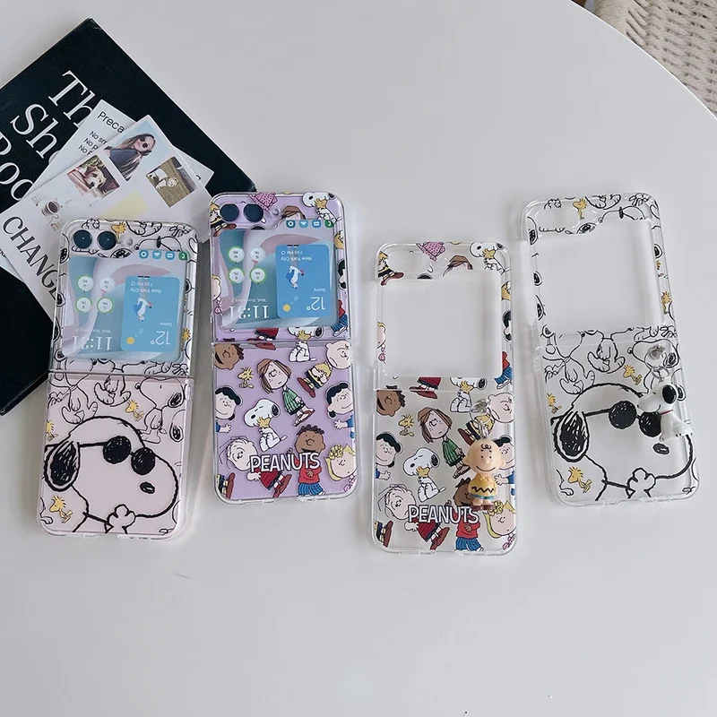 Cute Cartoon Snoopy Charlie Br - Phone Accessories Samsung のレビューと価格