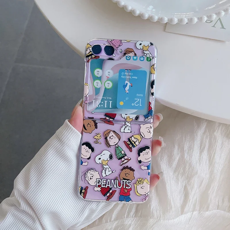 Cute Cartoon Snoopy Charlie Br - Phone Accessories Samsung のレビューと価格