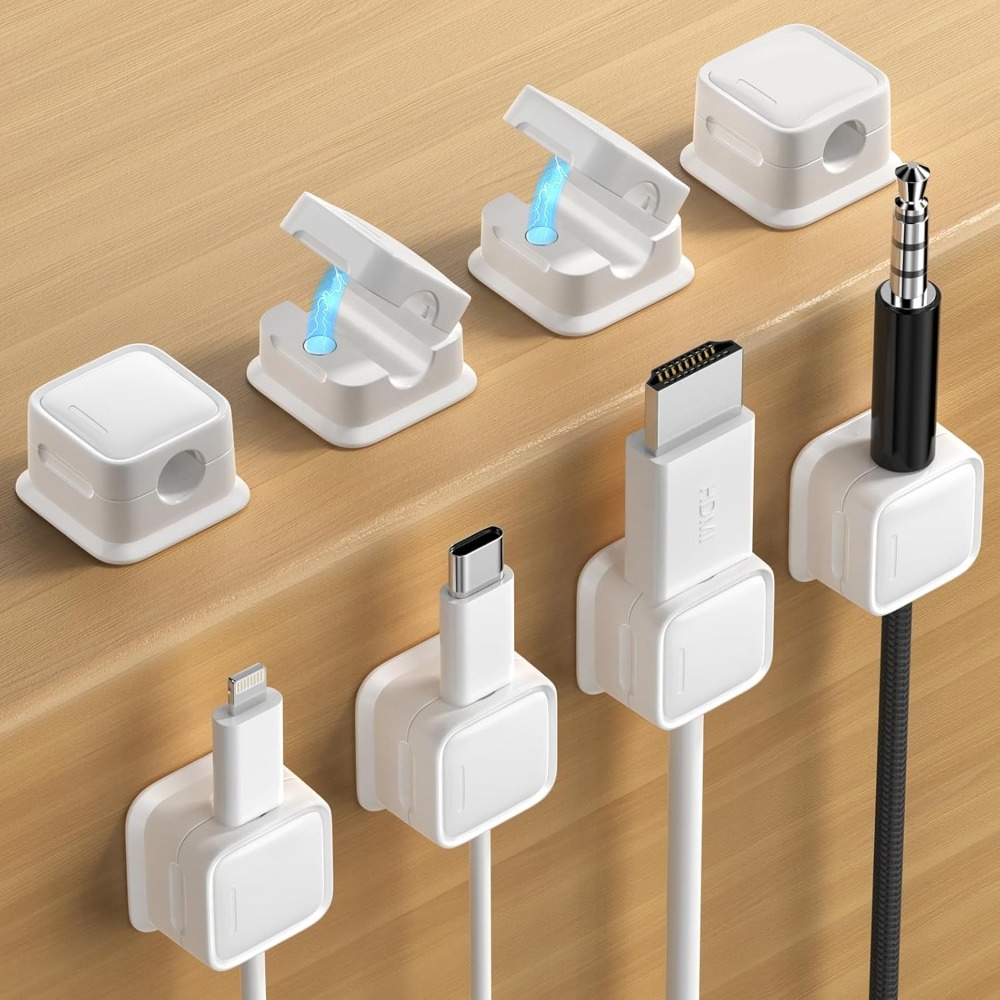 6 Pack Magnetic Cord Organizer - Cable Organizer Magnetic のレビューと価格