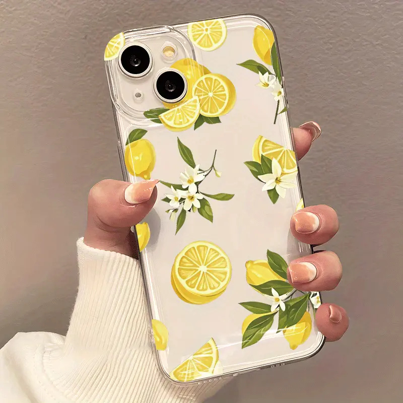 Summer Fruit Lemon Flower Clea - Phone Accessories Samsung のレビューと価格