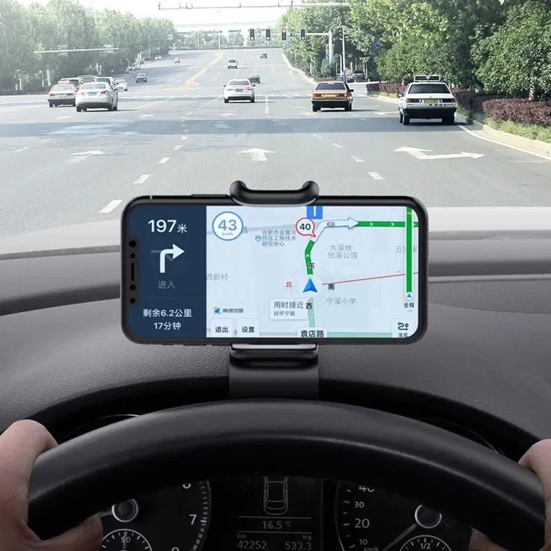 360 Rotatable Car Phone Holder - Phone Accessories Rack のレビューと価格