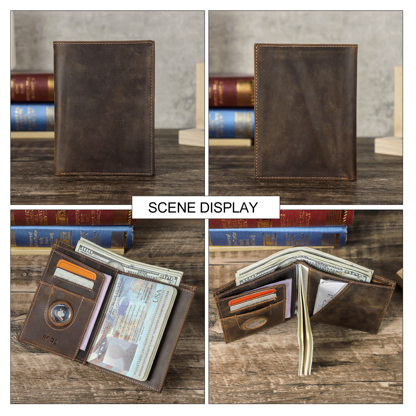 Customized Passport Cover Wall - Airtag Holder Case のレビューと価格