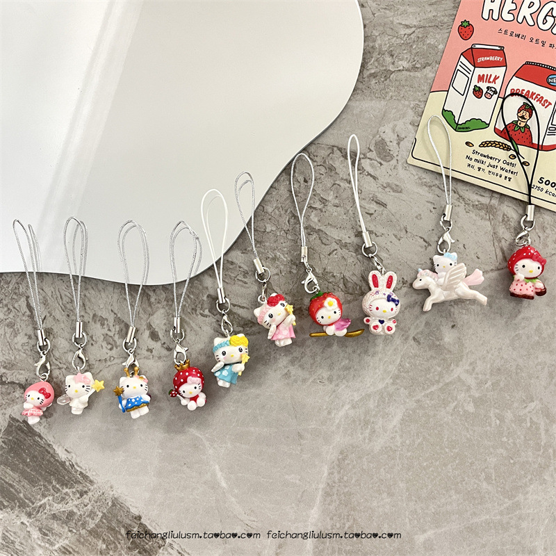 Hello Kitty Key Rope New Anime - Phone Accessories Wholesale In China のレビューと価格