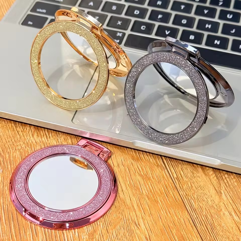 Glitter Mobile Phone Holder Ri - Phone Kickstand Ring のレビューと価格