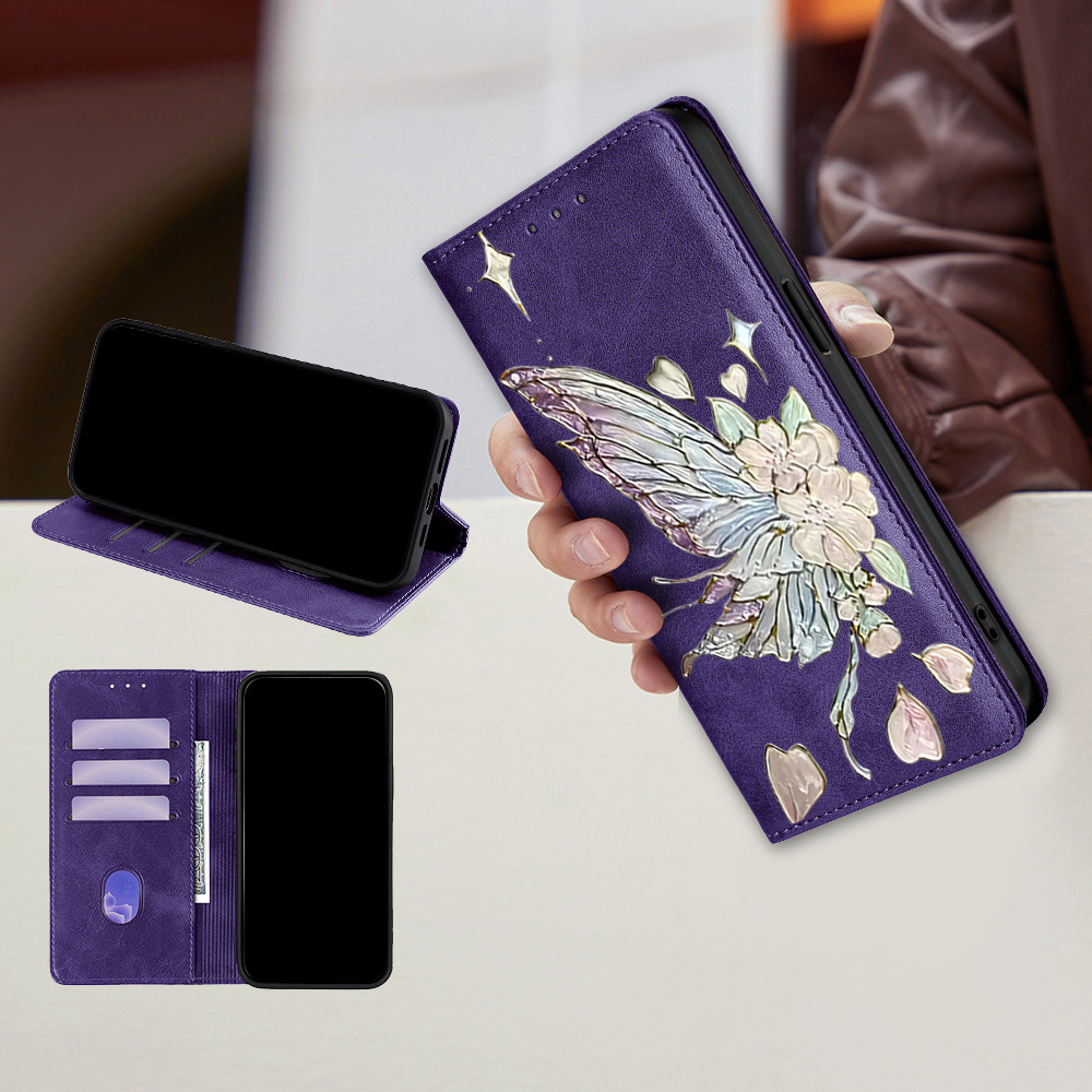 Painted Magnetic Flip Leather  - Phone Accessories Samsung のレビューと価格